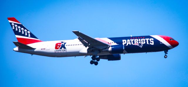 BOEING 767-300 (N225NE) - Yokota AFB - Seattle  7-7-2024
