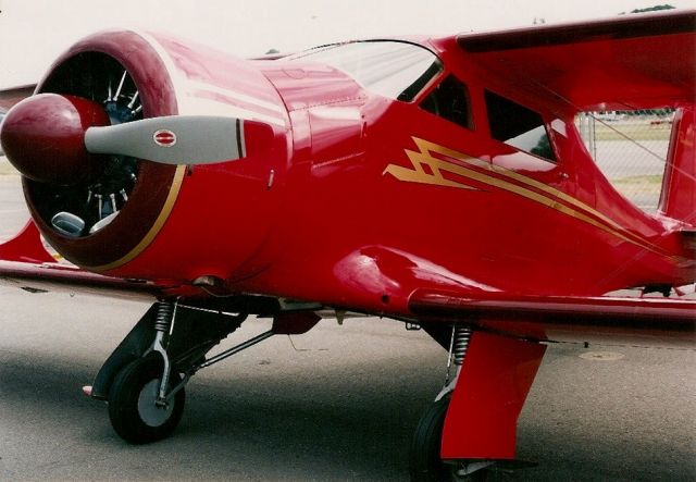 Beechcraft Staggerwing — - Static display at Museum of Flight