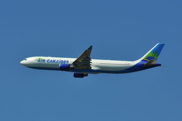 Airbus A330-300 (F-GOTO) - Air Caraibes Airbus A330-323X F-GOTO leaving Faro Airport