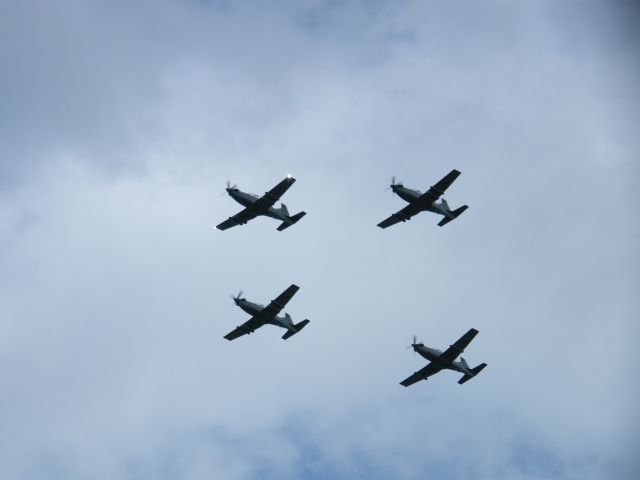 — — - irish air corp PC9S taking part in flighfest 2013 in dublin ireland 15/09/13