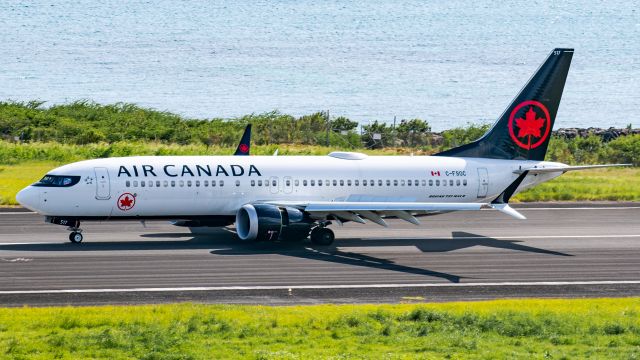 Boeing 737 MAX 8 (C-FSOC) - Air Canada B737 MAX 8 from YYZ.