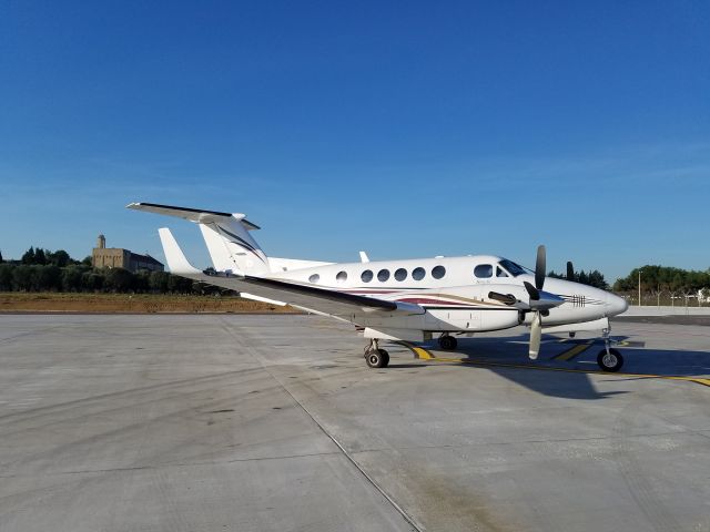 Beechcraft Super King Air 200 (N267CB) - Brindisi Italy while on ferry flight from India to the U.S.