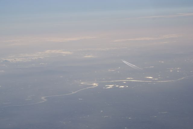 Boeing 737-700 — - EHAM - LIML flight KLM B737 at 34000 feet