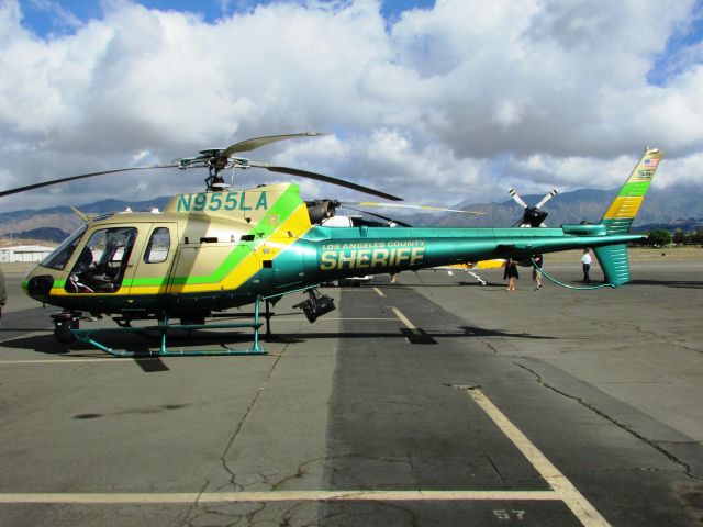 Eurocopter EC-635 (N955LA) - On display at Brackett Field