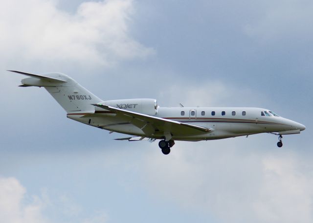 Cessna Citation X (N760XJ) - At Shreveport Regional.