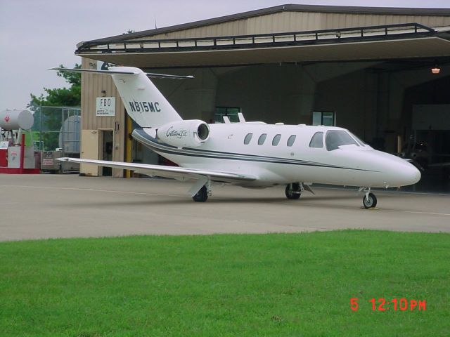 Cessna Citation CJ1 (N815MC) - Parked on ramp 8/5/09