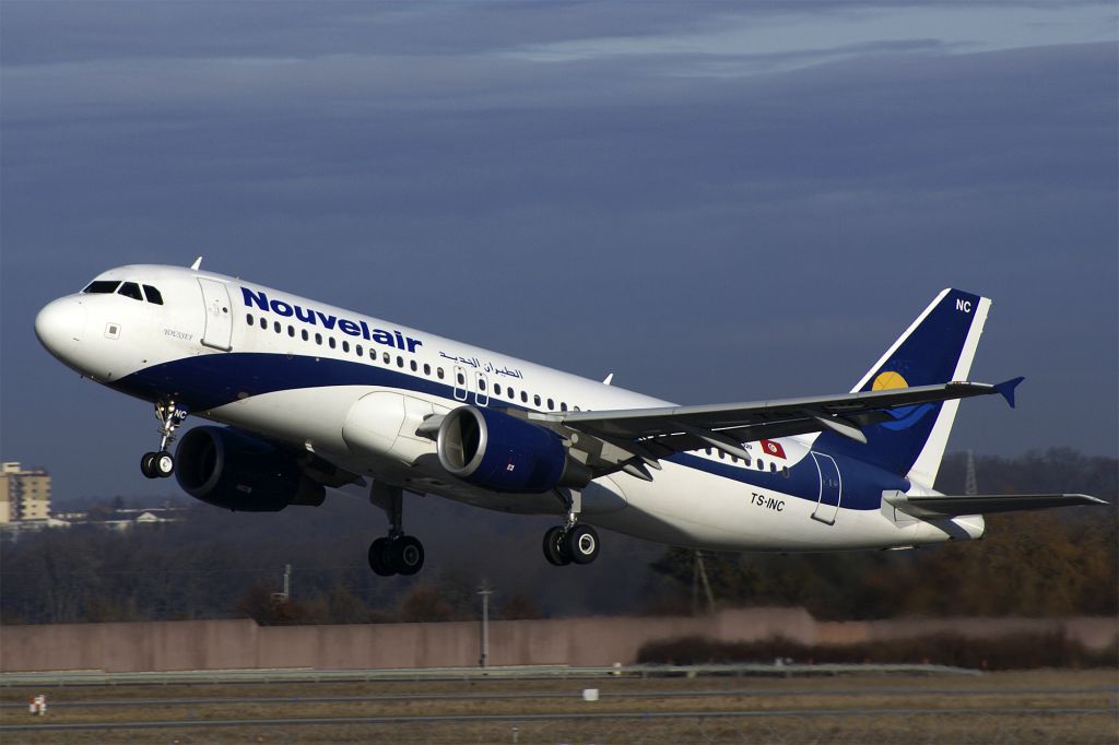Airbus A320 (TS-INC) - Airbus A320-214, Nouvelair Tunisie, TS-INC, EDDS Stuttgart-Echterdingen, 29.Dec.2007