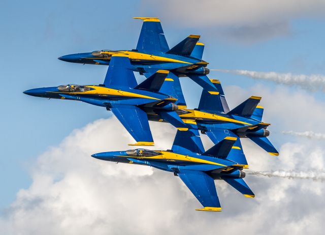 McDonnell Douglas FA-18 Hornet (18-3708) - Blue Angels at New York Airshow 2019