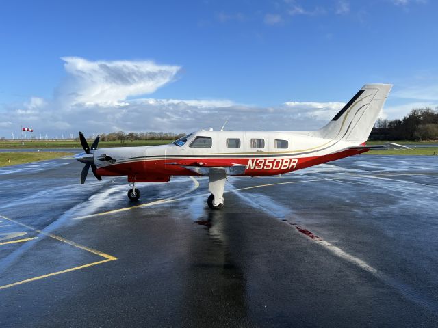 Piper Malibu Meridian (N350BR) - 09-APR-22. Ferry flight Germany to USA.