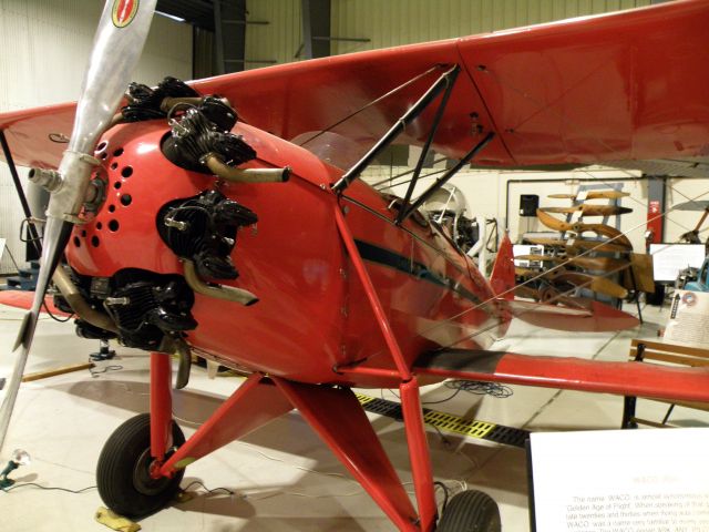 WACO O (NAC11456) - 1929 Waco RNF on display at a href=http://www.aviationky.org/The Aviation Museum of Kentucky/a on the grounds of Blue Grass Airport (KLEX) in Lexington, KY...