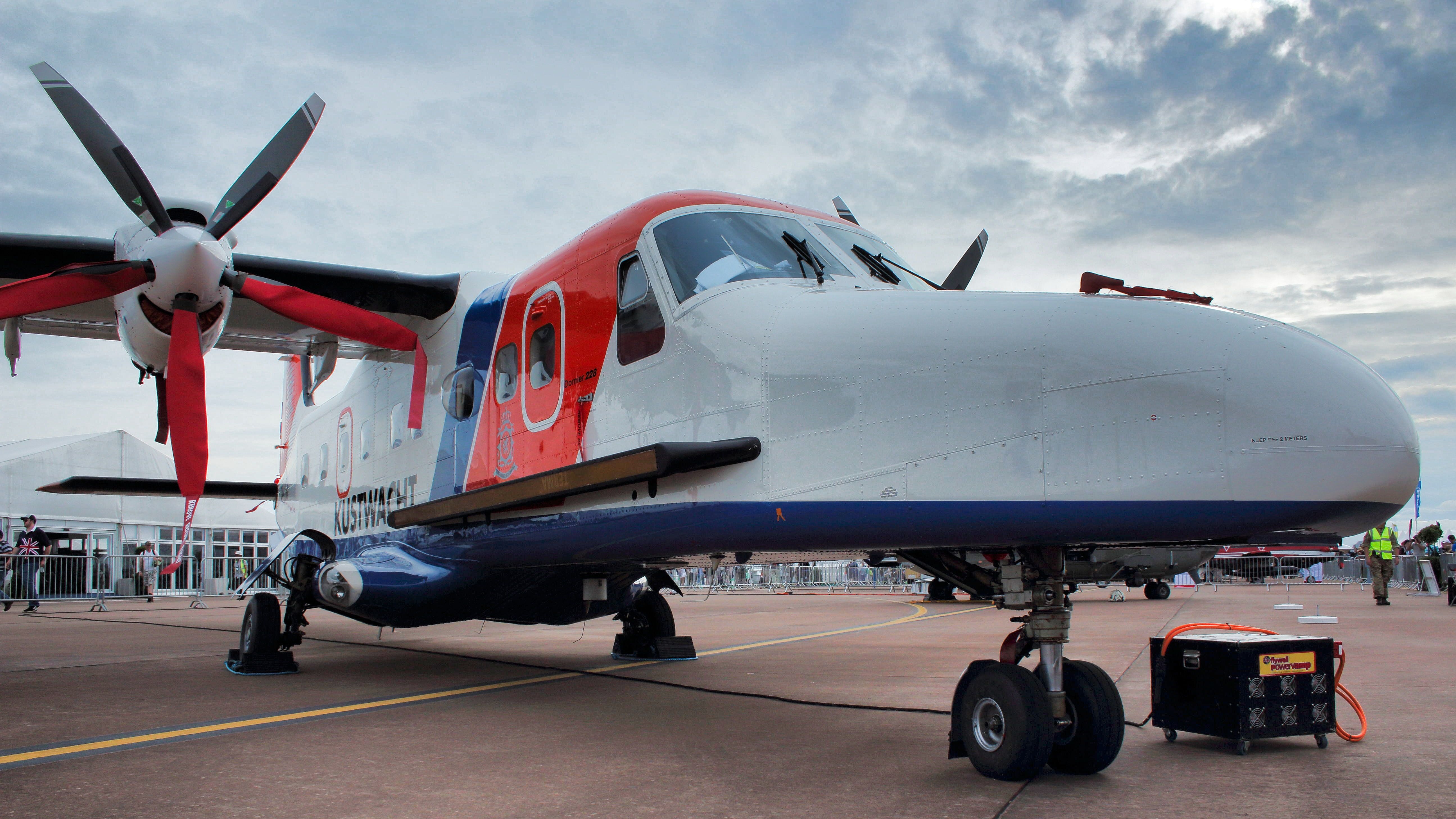Fairchild Dornier 228 (PH-CGN) - Dornier 228 of the Netherlands Coastguard at RIAT 2014