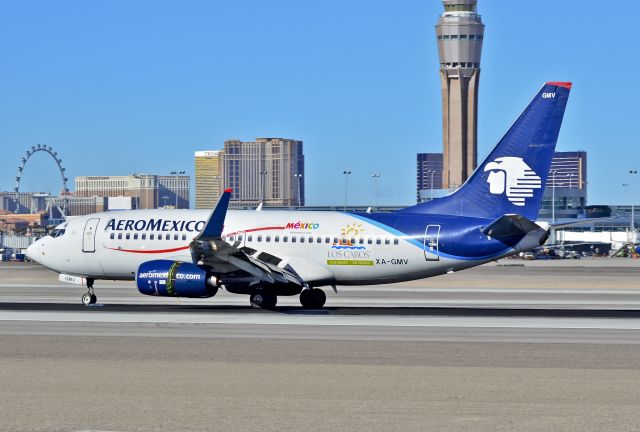 Boeing 737-700 (XA-GMV) - XA-GMV 2006 AeroMexico Boeing 737-752 (cn 35118/2151) - McCarran International Airport, Las Vegas - December 4, 2013br /TDelCoro