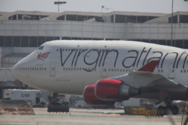 Boeing 747-400 (G-VROC) - TAXING TO THE GATE