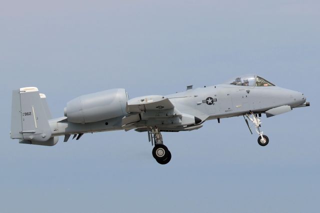 Fairchild-Republic Thunderbolt 2 (81-0962) - An A-10C Thunderbolt II from the A-10 Demonstration Team, Davis-Monthan Air Force Base Arizona, during the Cleveland National Air Show on 1 Sep 2019.