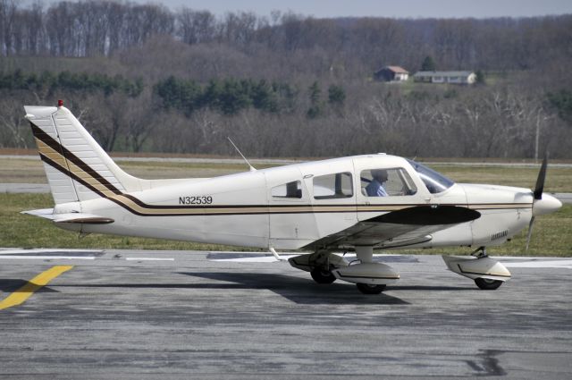 Piper Cherokee (N32539) - Seen at KFDK on 3/31/2009.