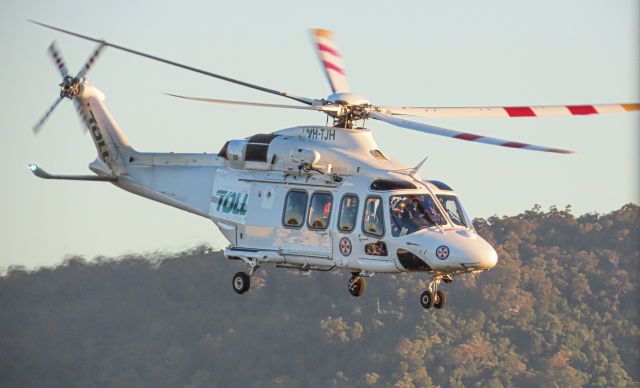 BELL-AGUSTA AB-139 (VH-TJH) - VH-TJH - Departing Shellharbour bound for Bathurst 