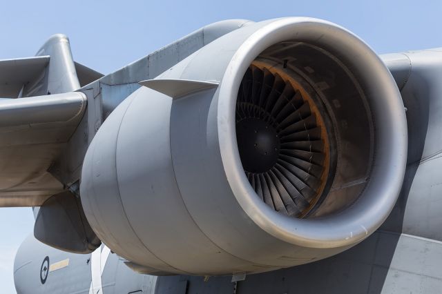 Boeing Globemaster III (A41206) - Engine number 3 on the C17 Globemaster.