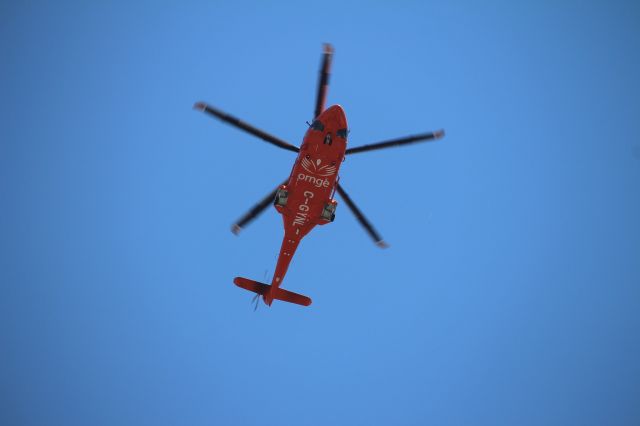 BELL-AGUSTA AB-139 (C-GYNL) - Taken from College and St. George