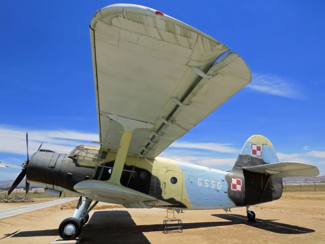 Antonov An-2 (N22AN) - Seen at the March Field Air Museum in Riverside, California.