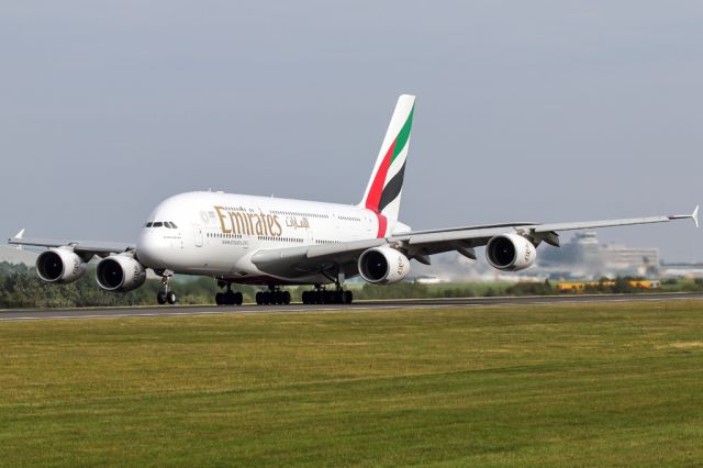 Airbus A380-800 (A6-EEA) - The morning A380, EK22 returns to Dubai