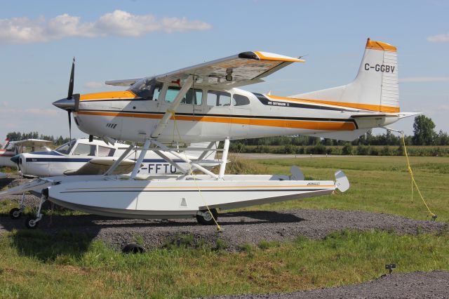 Cessna Skywagon (C-GGBV) - C-GGBV Cessna 185 Skywagon stationné à laéroport de Joliette CSG3 QC. le 12-08-2019