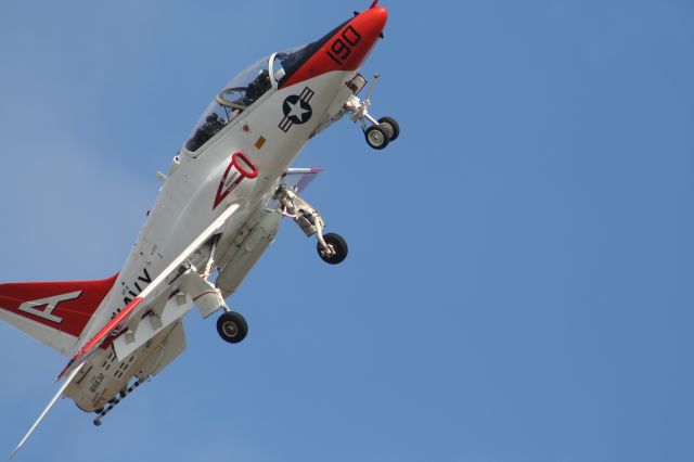 16-5632 — - Goshawk over UES-overhead break to landing. Photo taken 2006