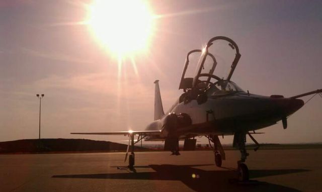 Northrop T-38 Talon — - TacAir ramp.