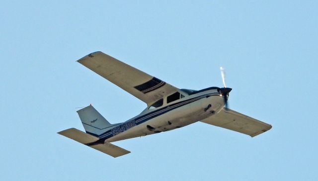 Cessna Cardinal (N34192) - Departing crosswind from 27 at Carson City