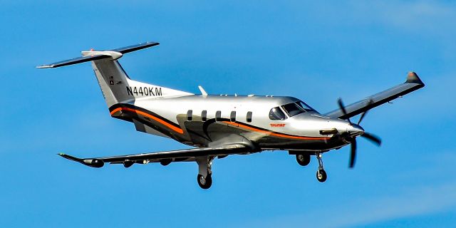 Pilatus PC-12 (N440KM) - N440KM Pilatus PC-12 NGX s/n 2034 - North Las Vegas Airport  KVGTbr /Photo: TDelCorobr /April 17, 2024