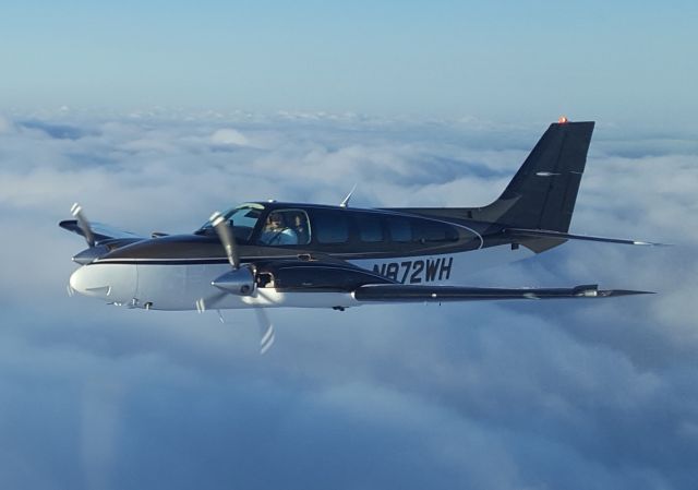 Beechcraft Baron (58) (N872WH) - Enroute to Terrell, TX