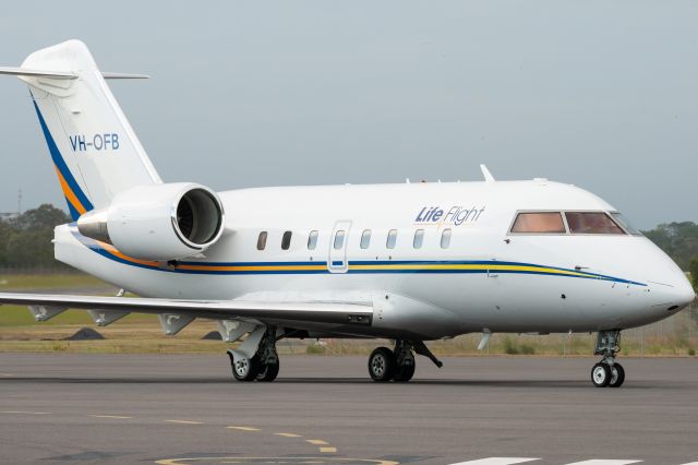 Canadair Challenger (VH-OFB)