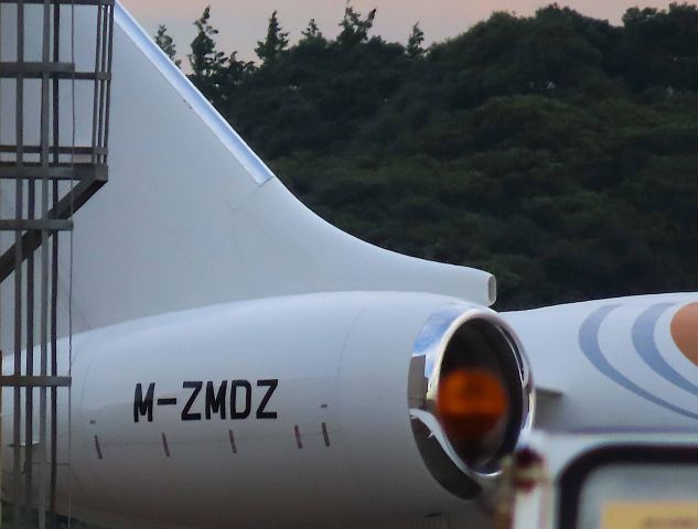 Bombardier Global Express (M-ZMDZ) - I took this picture on Jul 19, 2019.br /BWJ555/19Jul PEK-NRT