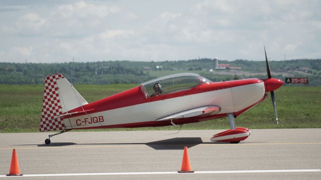 C-FJQB — - At Rimouskis Air Show, June 13th 2015. The pilot Trevor RAFFERTY is taxiing for takeoff.