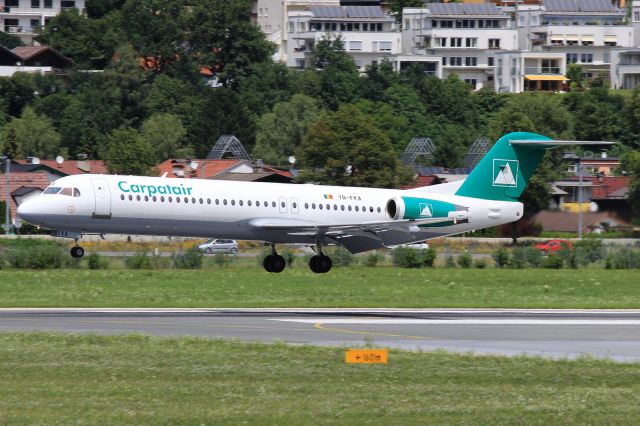 Fokker 100 (YR-FKA)