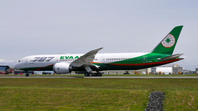 Boeing 787-9 Dreamliner (B-17885) - BOE774 during its takeoff roll on Rwy 34L for a B1 flight on 5.4.19. (ln 831 / cn 42118).