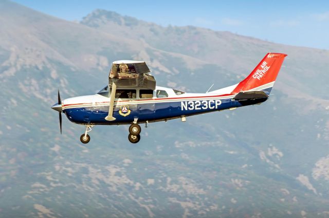 Cessna 206 Stationair (N323CP) - Love the colors on the CAP planes.