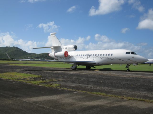 Dassault Falcon 7X (OO-EJA)