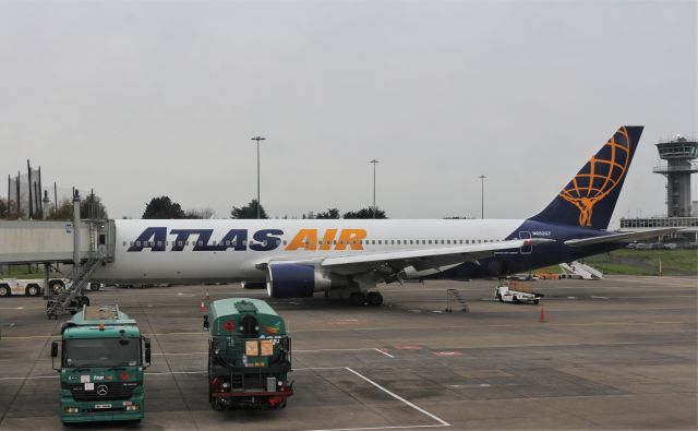 BOEING 767-300 (N662GT) - atlas air b767-31a(er) n662gt diverted to shannon while routing frankfurt to portsmouth in the us 10/11/19.