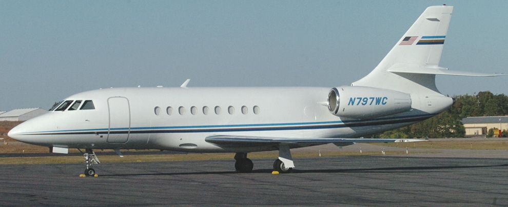 N797WC — - 2001 Falcon 2000 in Danville Va.