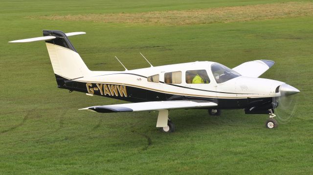 Piper Turbo Arrow 4 (G-YAWW) - (C) Craig Duffy, 2014-12-07 