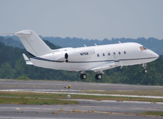 Canadair Challenger (N70X) - SPECTRUM AIR SERVICES INC - 8/3/10