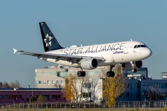 Airbus A319 (D-AILF) - D-AILF Lufthansa Airbus A319-114