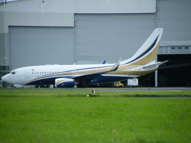 Boeing 737-700 (TT-ABD) - TT-ABD B737WL AT ATLANTA HANGAR FOR MAINTENANCE JULY 17 2011