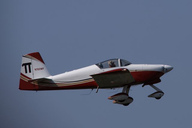 Vans RV-7 (N782WP) - Morning launch from KAUW on 23 July 2023