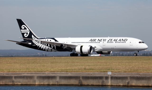 ZK-NZF — - NZ 103 Landing On 34R