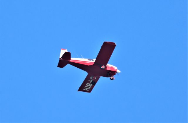 Grumman Tr2 (C-FBTH) - C-FBTH AMERICAN AVIATION AA-1 survolant la ville de Lavaltrie QC. le 03 09-2022 à 14:41