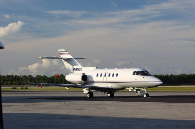 Hawker 800 (N989CE) - Gorgeous evening at KVRB br /2020