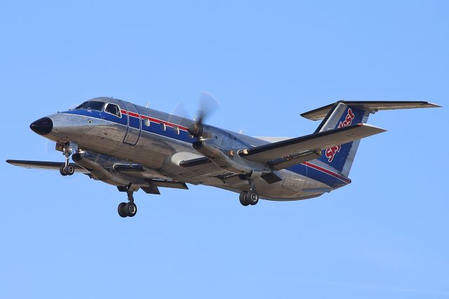 Embraer EMB-120 Brasilia (N576SW) - Landing.