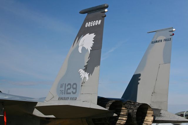 McDonnell Douglas F-15 Eagle — - Oregon F-15 at the KLRF Open House Air Show 11-4-2006