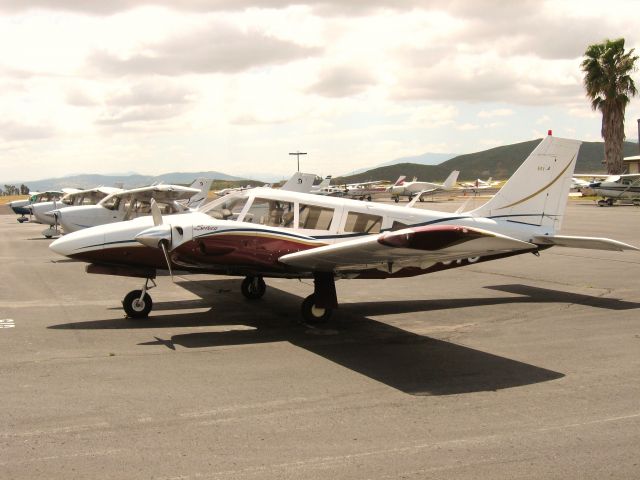 Piper Seneca (N55075) - PARKED AT FRENCH VALLEY